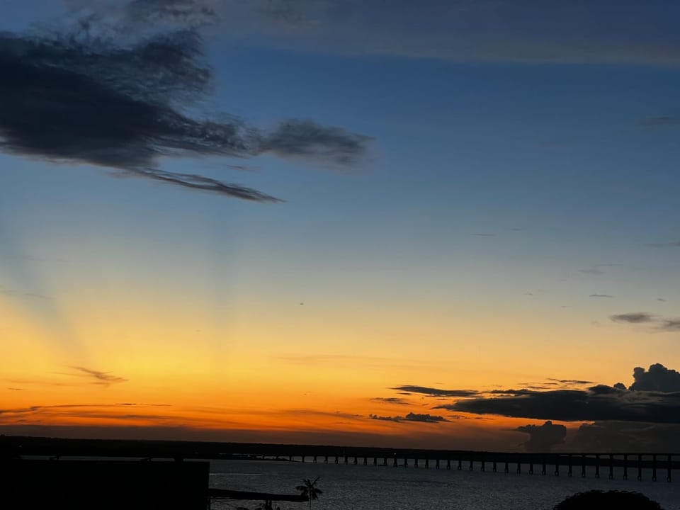 Natural landscape, Sunset