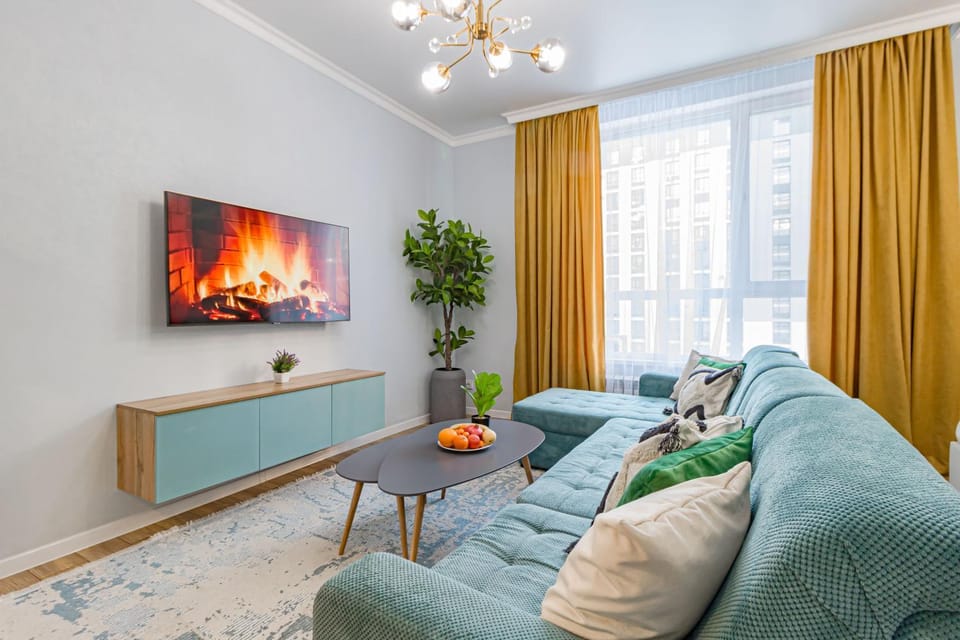 Комфортабельная квартира в ЖК Apple City Apartment in Kazakhstan