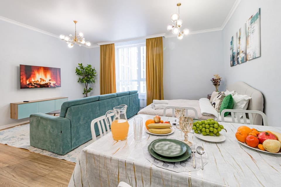 Комфортабельная квартира в ЖК Apple City Apartment in Kazakhstan