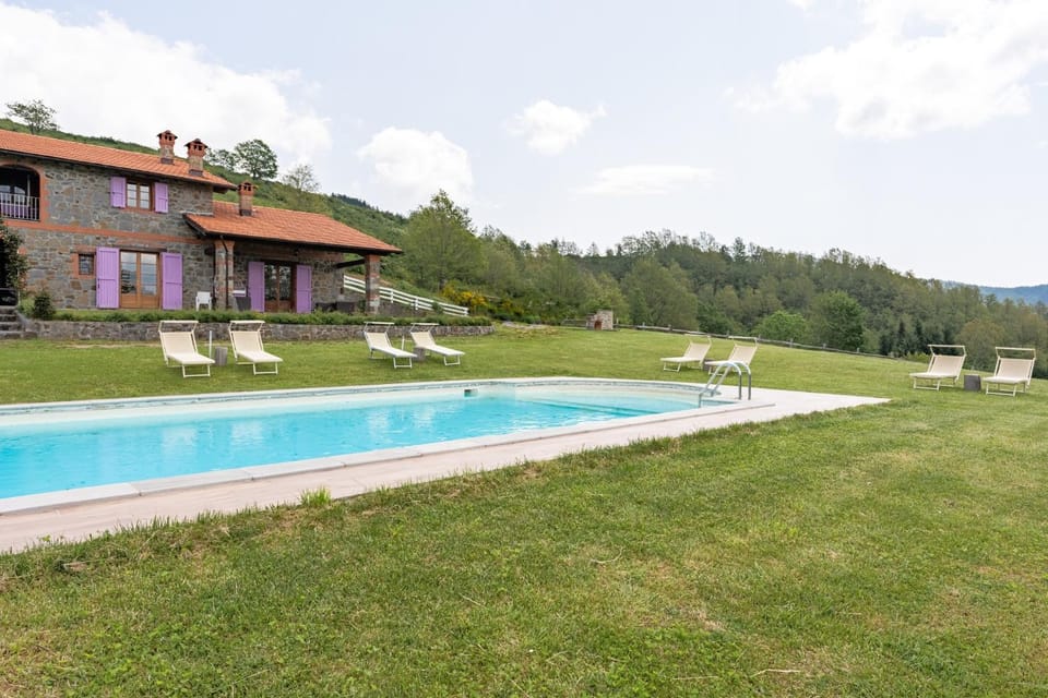 Property building, Living room, Swimming pool