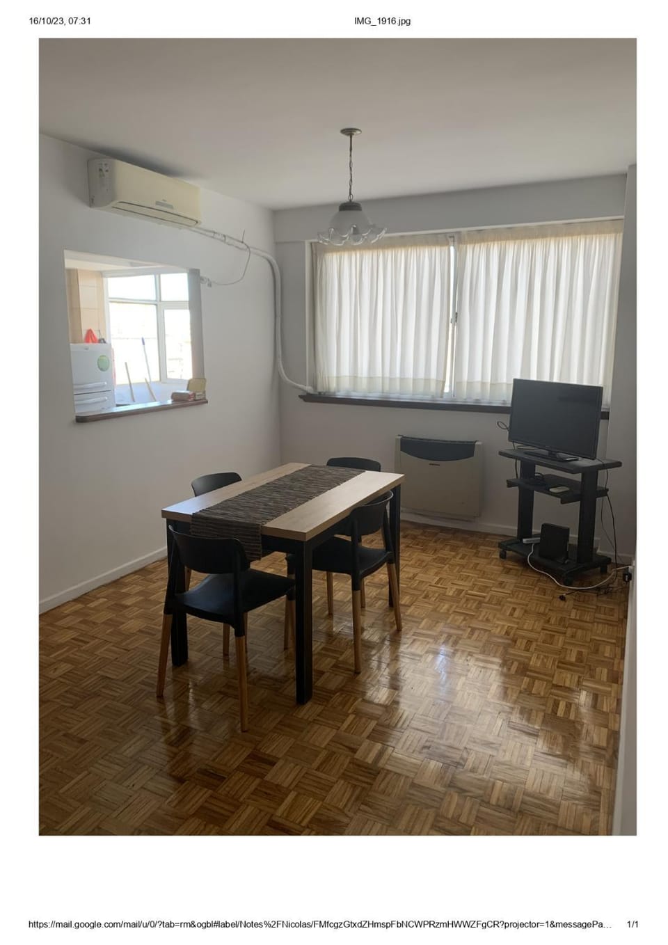 Dining area