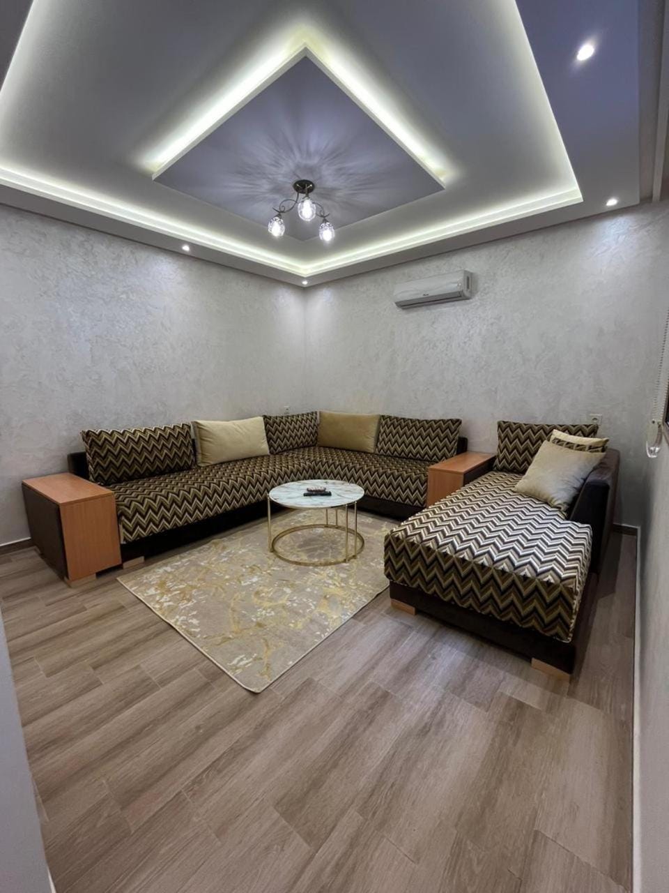 Living room, air conditioner