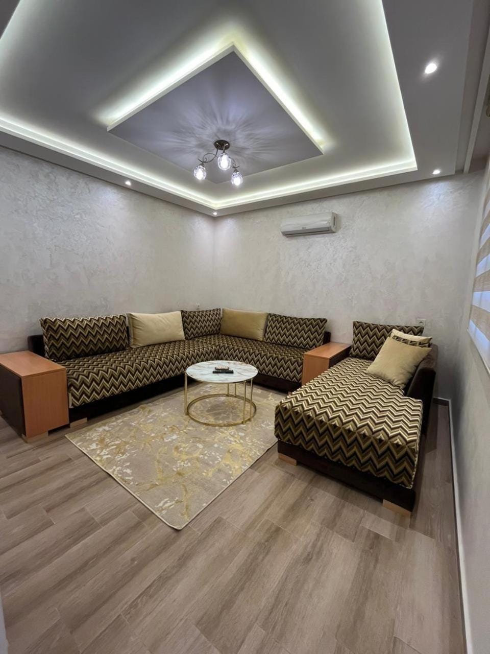 Living room, air conditioner