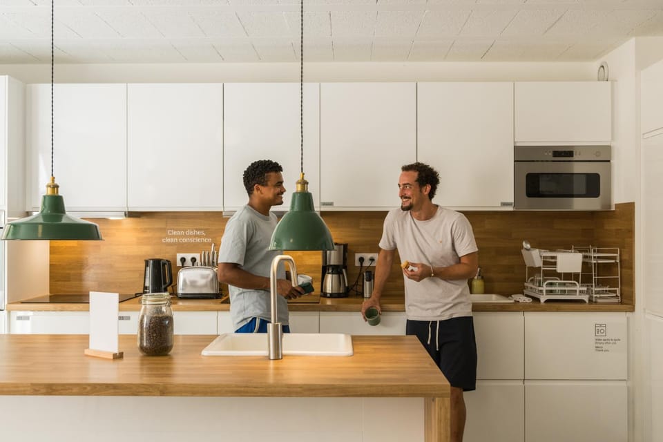 People, Coffee/tea facilities, Kitchen or kitchenette, Communal kitchen