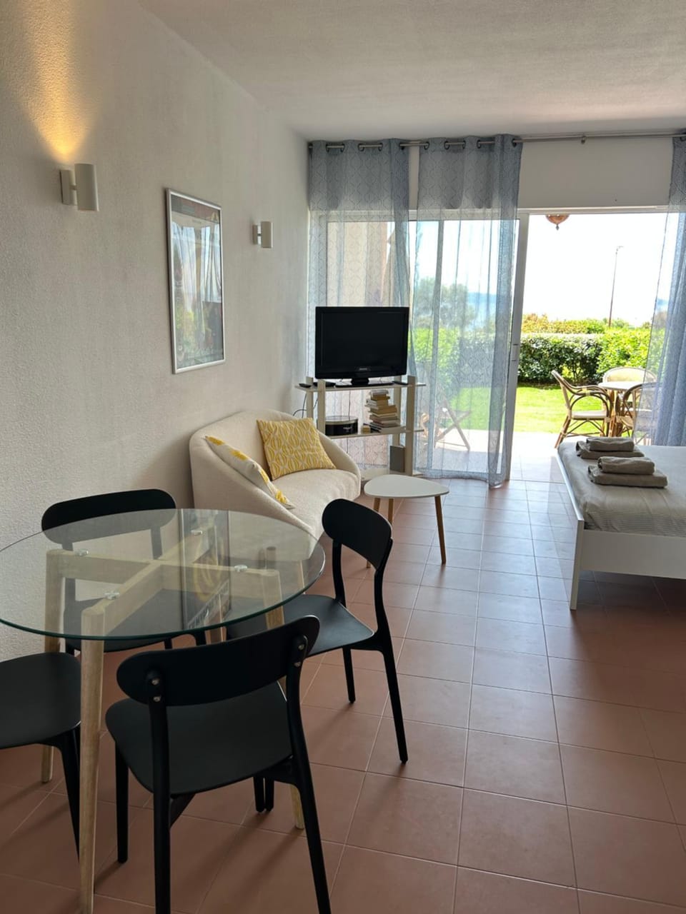 Grand studio rte des sanguinaires Superbe vue Mer Apartment in Ajaccio