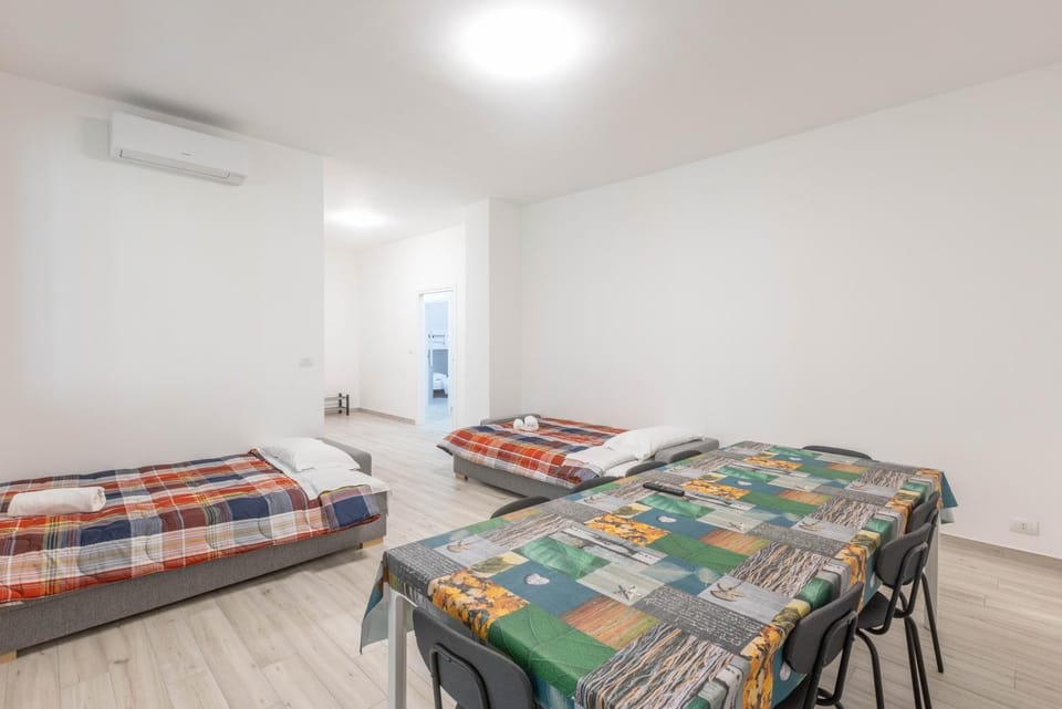 Dining area, air conditioner