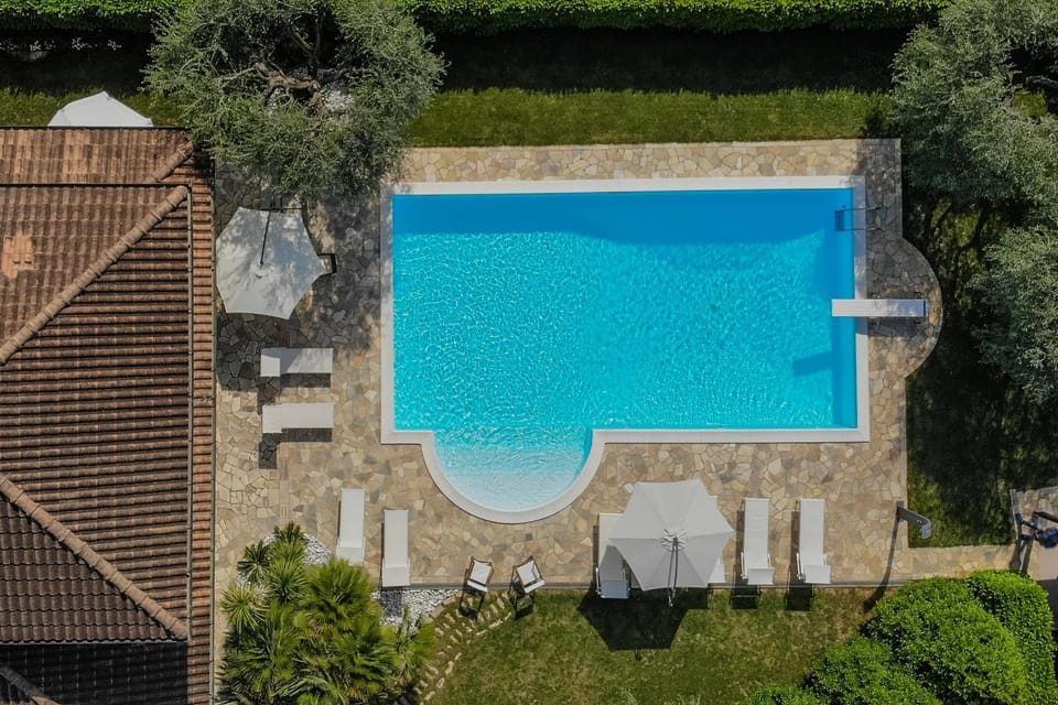 Bird's eye view, Garden, Garden view, Swimming pool