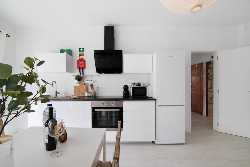 Kitchen or kitchenette, Living room