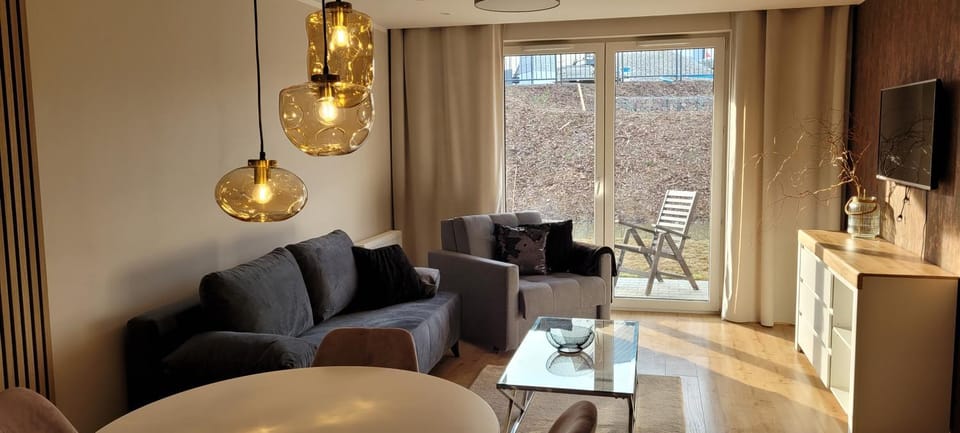 Słoneczny apartament z ogródkiem -bezpłatny parking Apartment in Gdansk