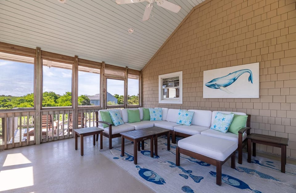 Shore Enough - Duck, Sanderling, 50 Yds to Beach, Elevator, Pets OK, Community Pool, Flex Stays House in Duck