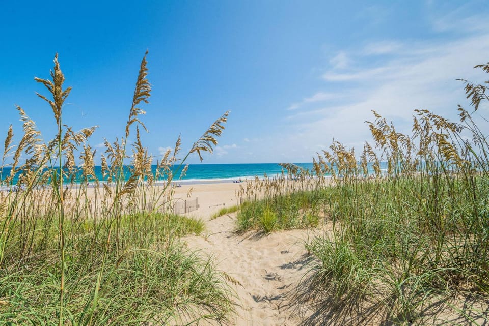 NautiBuoy - Village at Nags Head, Luxury Oceanfront, Elevator, Pool, Hot Tub, Pets OK House in Nags Head
