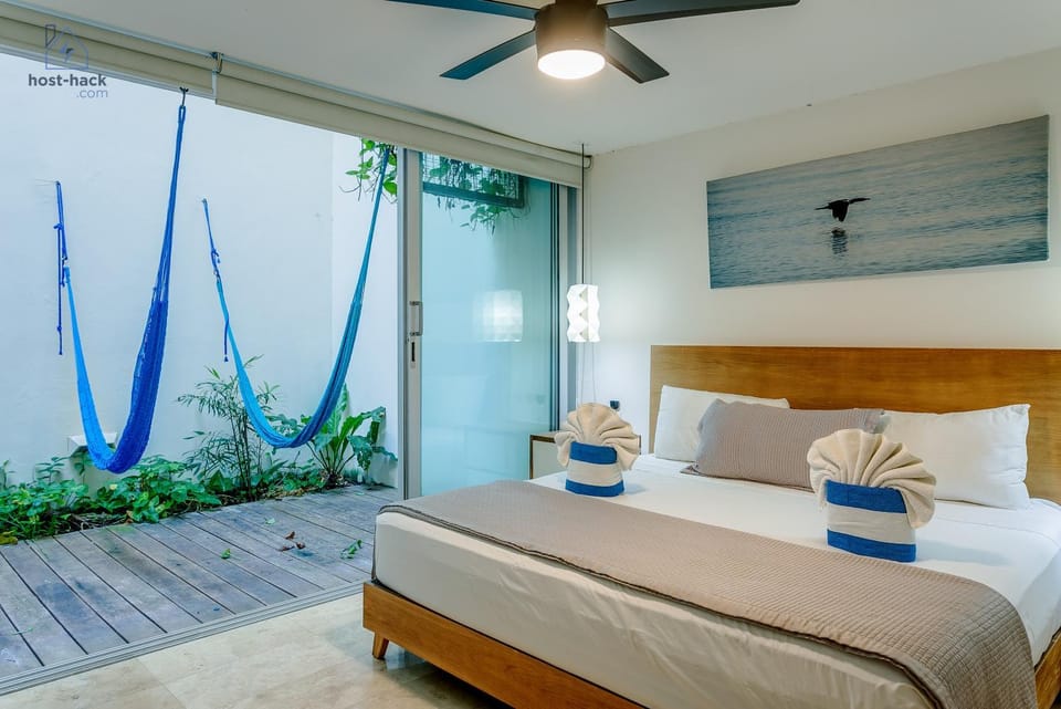 Patio, Bed, Bedroom, fireplace, towels