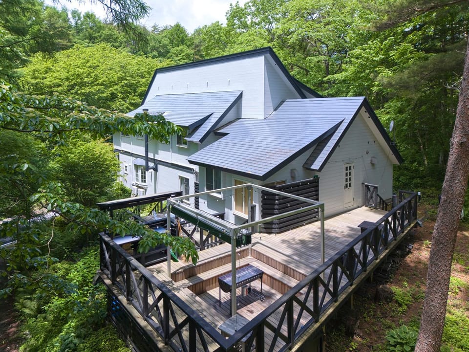 Suite Villa Kiyosato Mori Terrace Miun House in Nagano Prefecture