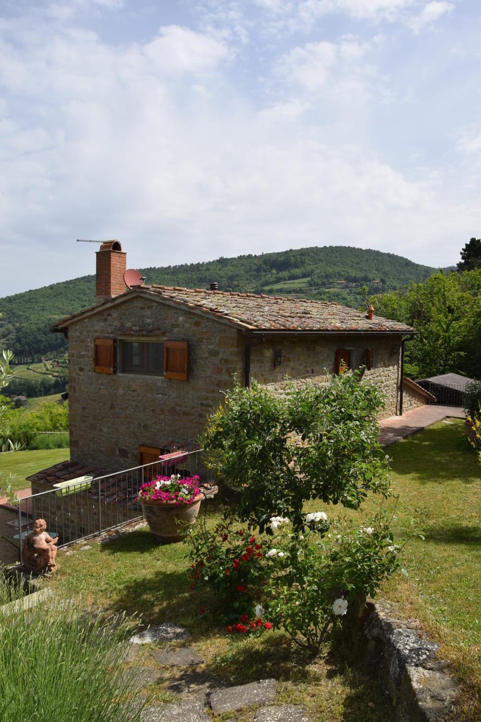 Property building, Natural landscape, Garden, Garden view