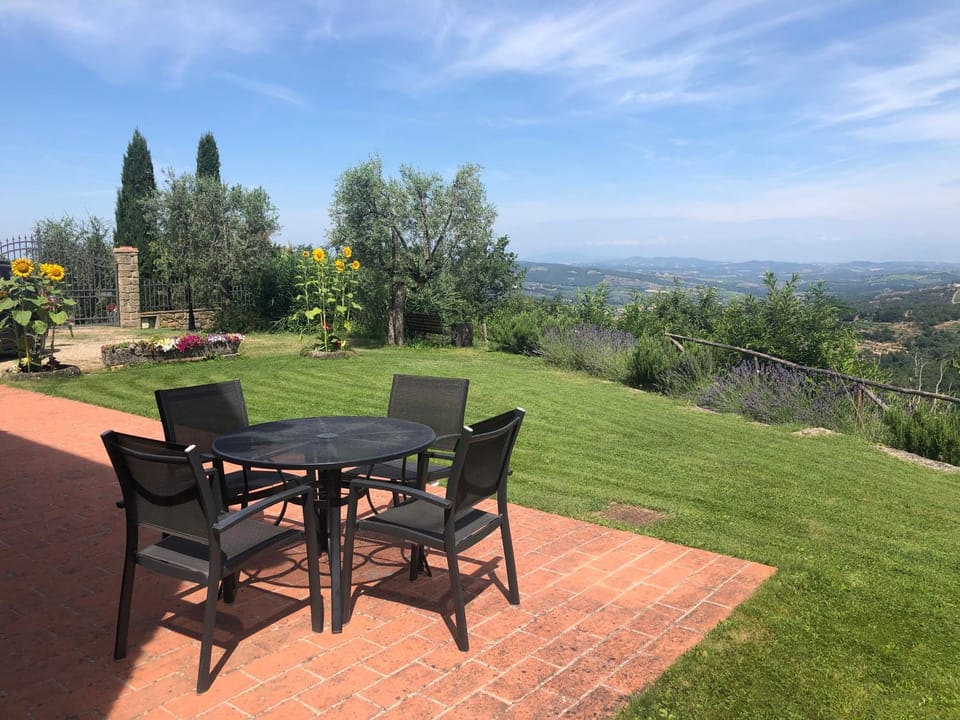 Patio, Natural landscape, Garden, Garden view, Mountain view