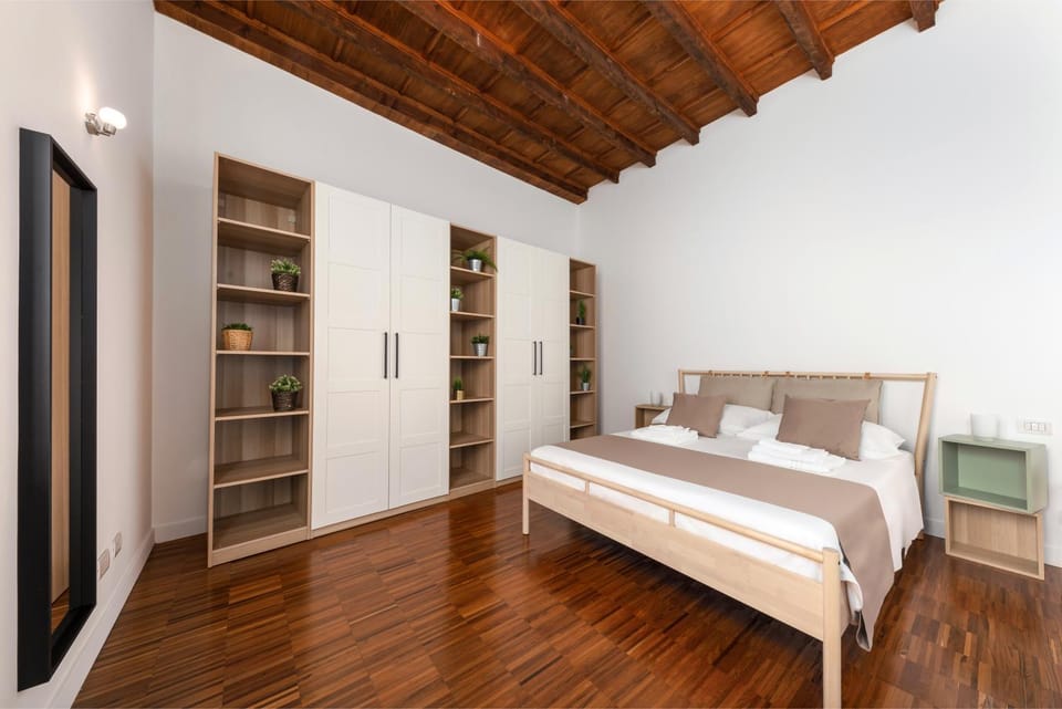 Bed, Photo of the whole room, Bedroom, wardrobe