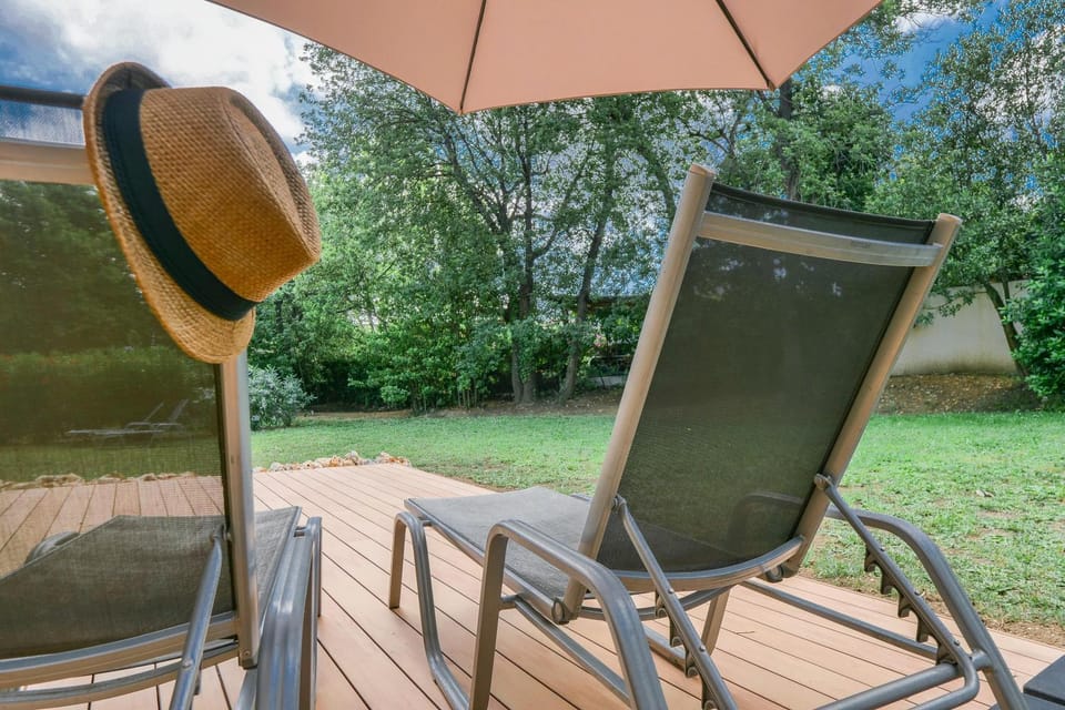 Patio, Garden, Balcony/Terrace, sunbed