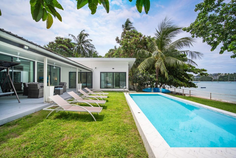 mona seaview pool villa beach front AoYon Beach Villa in Wichit