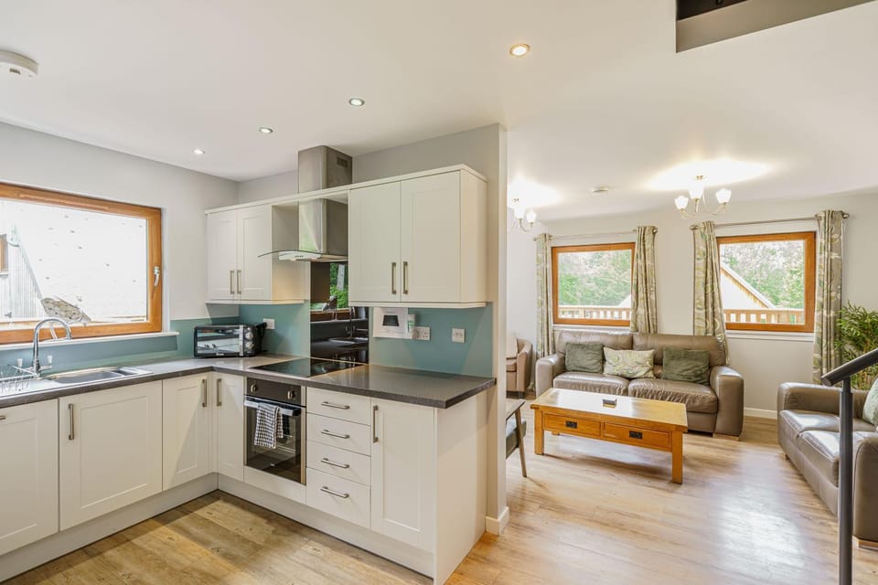 Kitchen or kitchenette, Living room, Seating area, dishwasher, pet friendly, stove