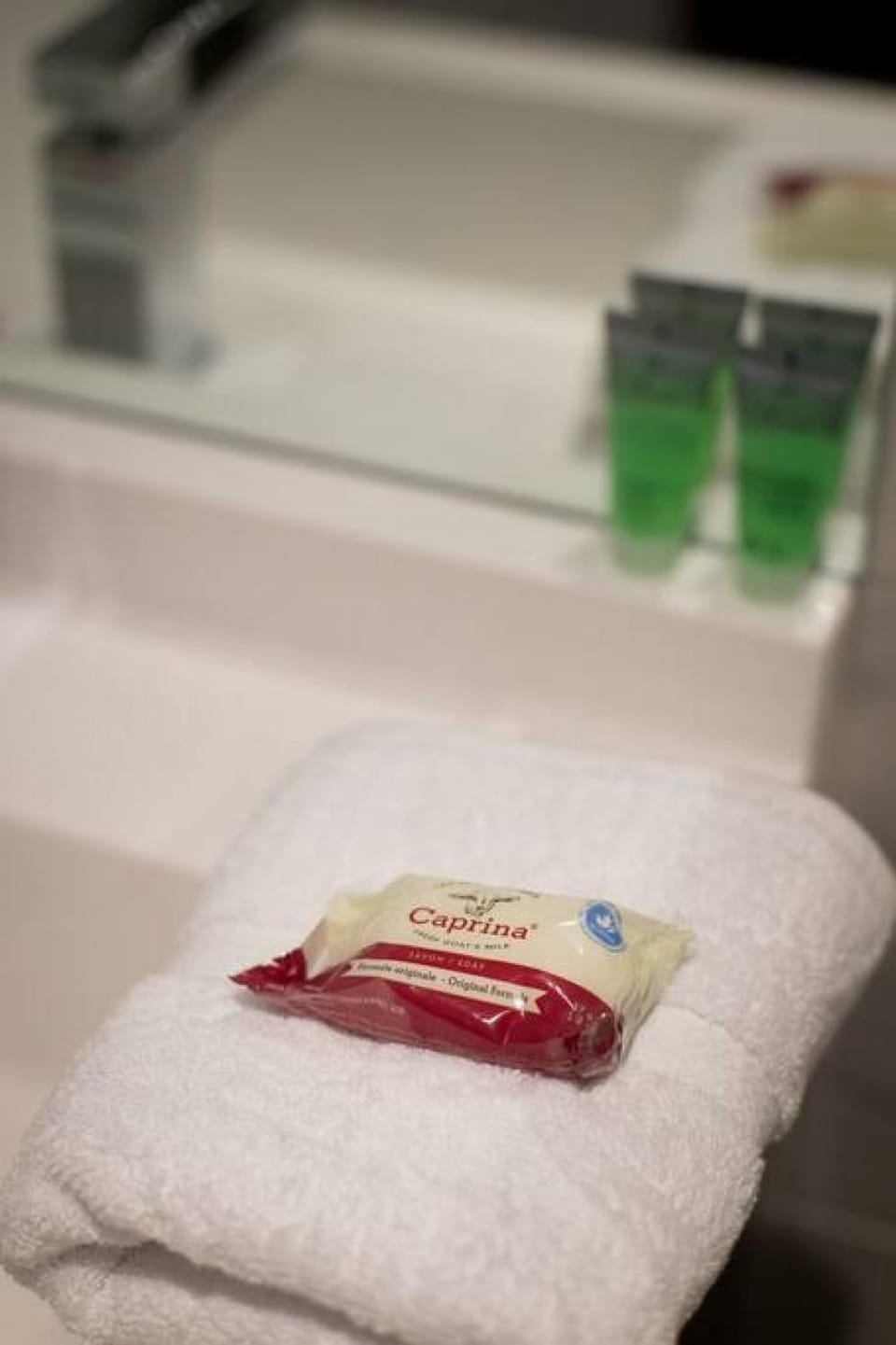 Bathroom, towels