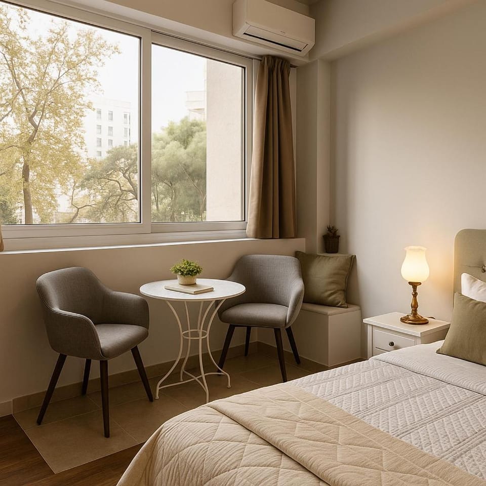 Bed, Photo of the whole room, Street view, Street view, Location