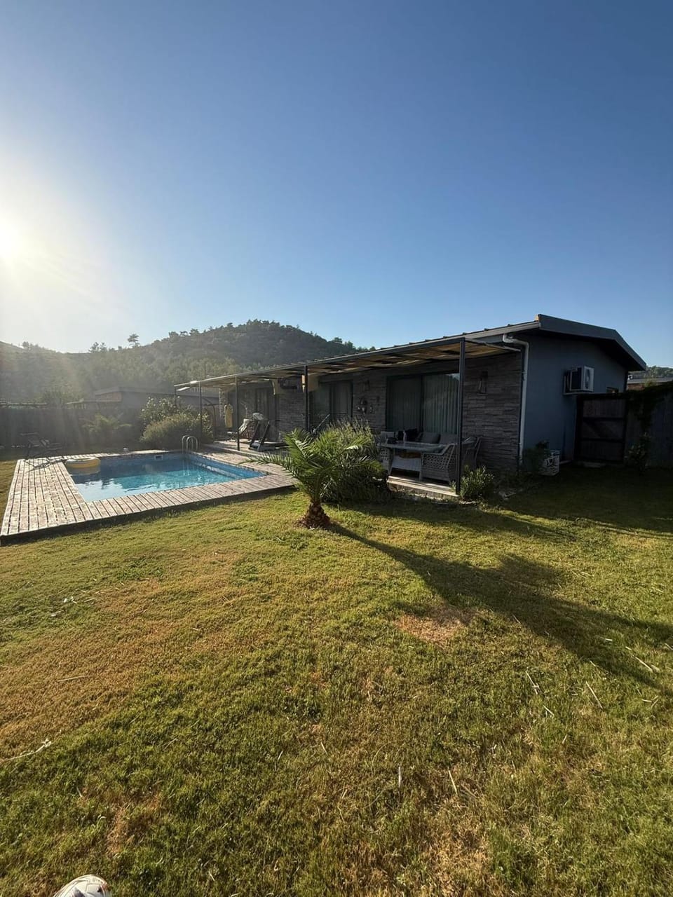 Natural landscape, Mountain view, Pool view, Swimming pool