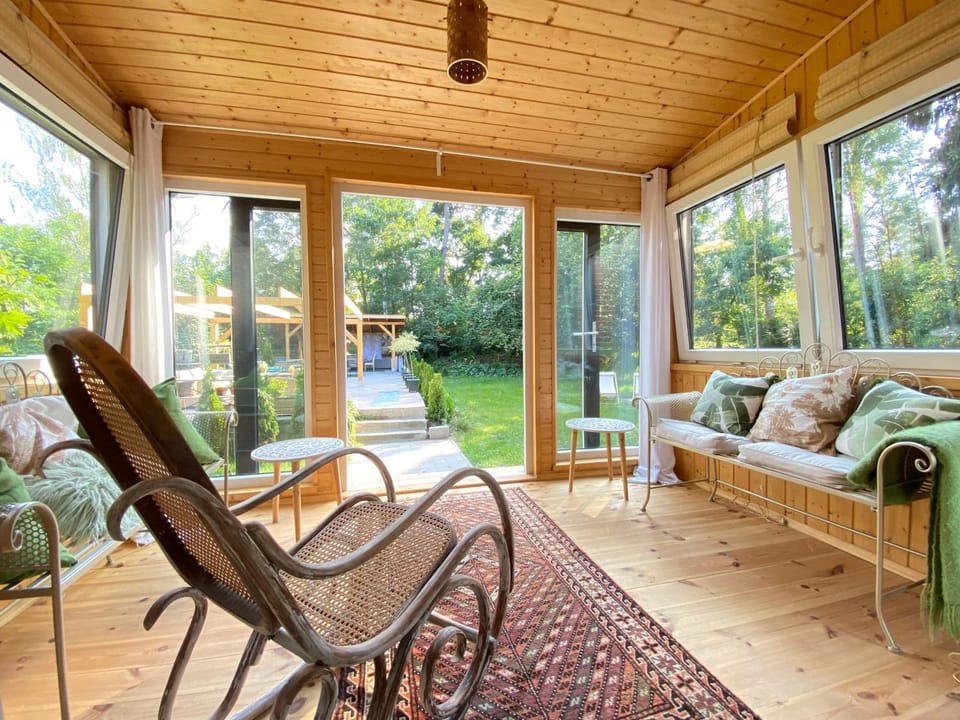 Balcony/Terrace, Garden view