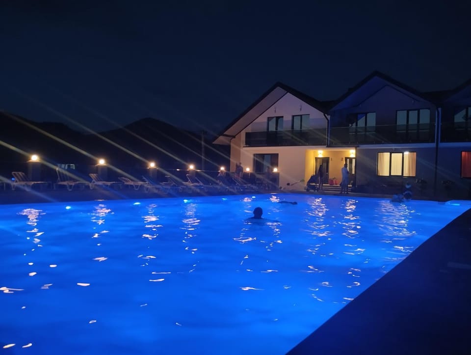 Property building, Pool view, Swimming pool