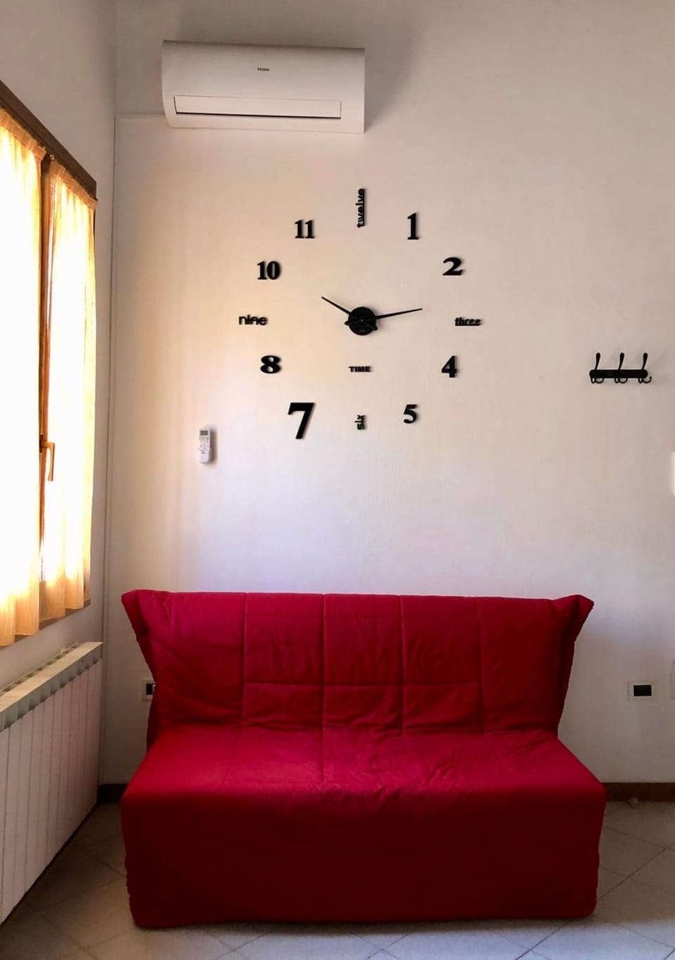 Living room, air conditioner