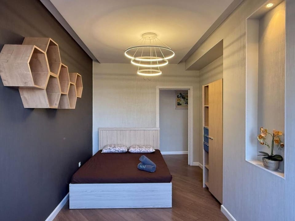 Bed, Bedroom, air conditioner