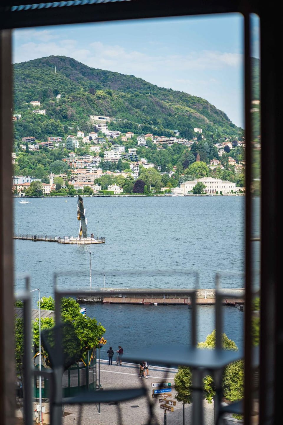 Nearby landmark, Natural landscape, City view, Lake view