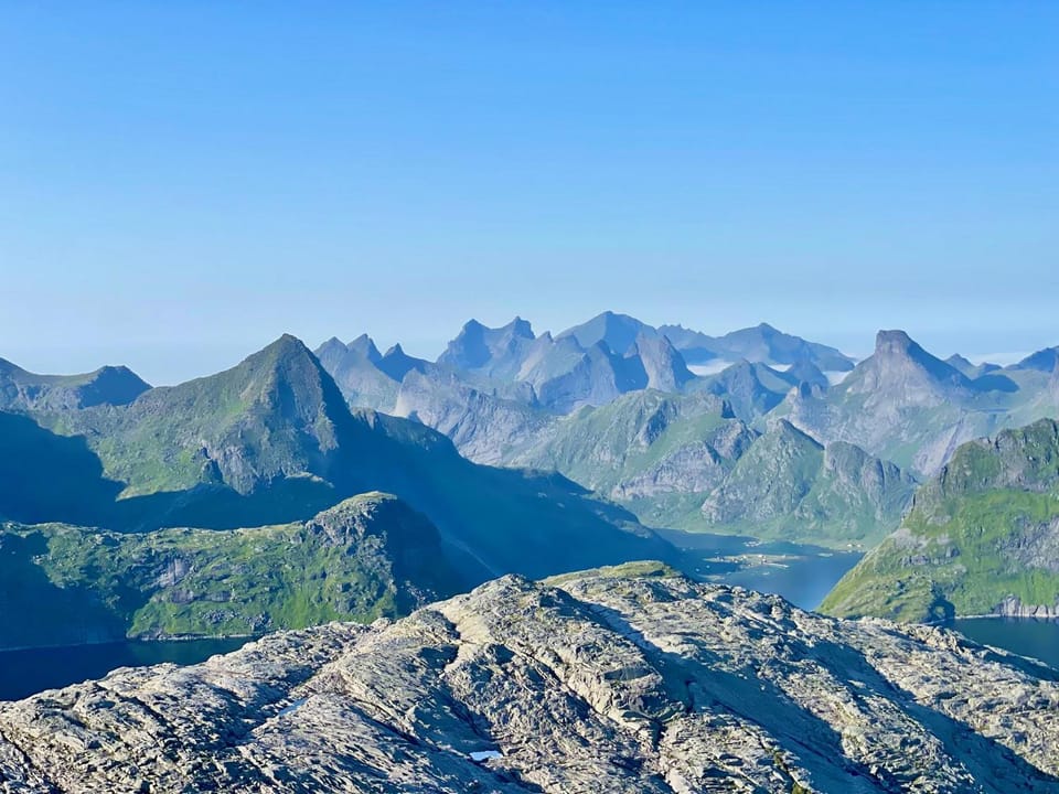 Hiking, Mountain view