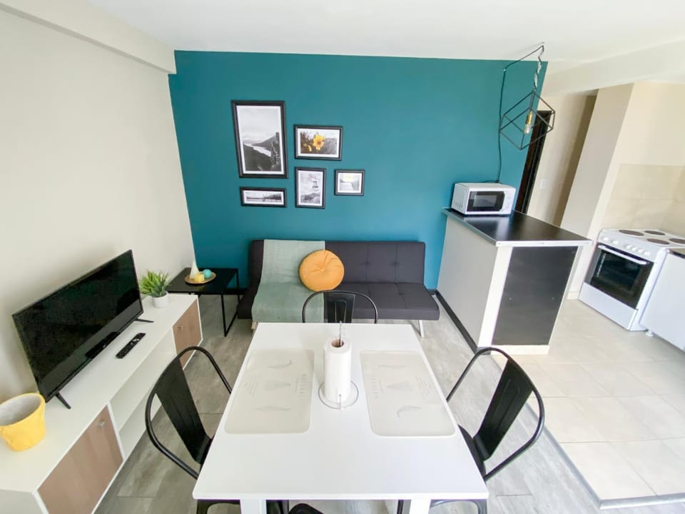 TV and multimedia, Kitchen or kitchenette, Living room, Photo of the whole room, Seating area, Dining area, Area and facilities, Entertainment, hair dresser, internet, locker, minibar