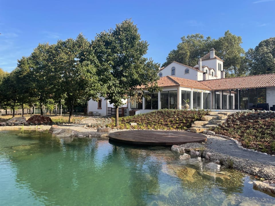 Natural landscape, Lake view, Swimming pool