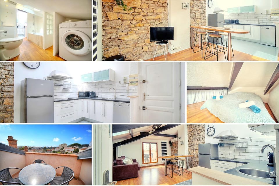 Kitchen or kitchenette, Dining area, washing machine