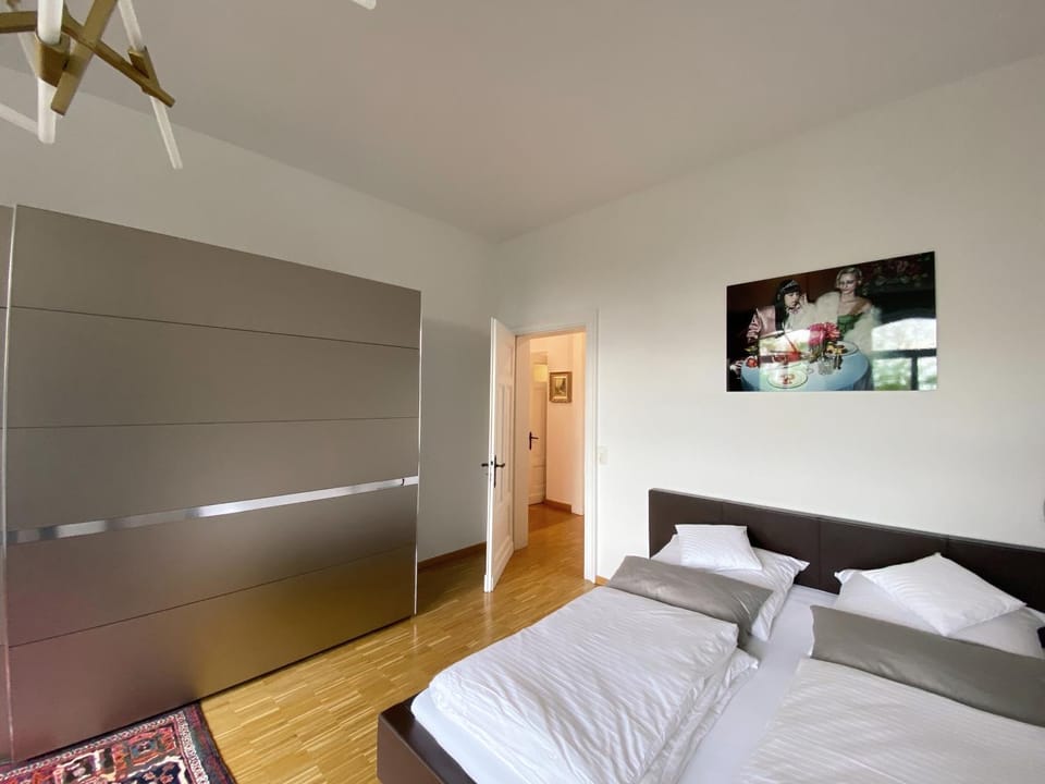 Bed, Photo of the whole room, Bedroom, wardrobe