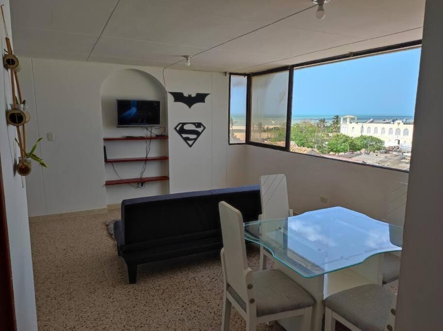 R1 Apartamento con vista a la playa, la mejor zona de la ciudad, genial para trabajar o estar con la familia Apartment in Riohacha