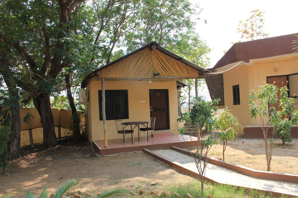 Property building, Patio