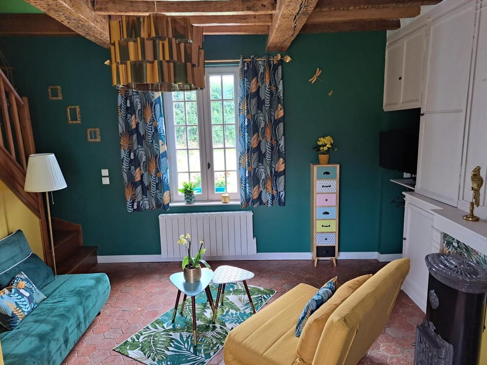 Chambre d'hôtes romantique au calme - La suite de Louane Bed and Breakfast in Normandy