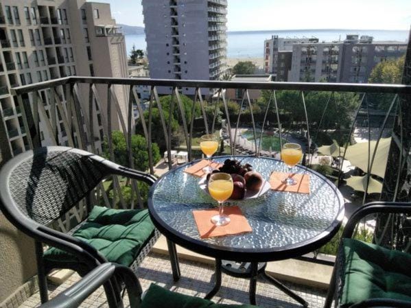 Balcony/Terrace, Seating area, Sea view