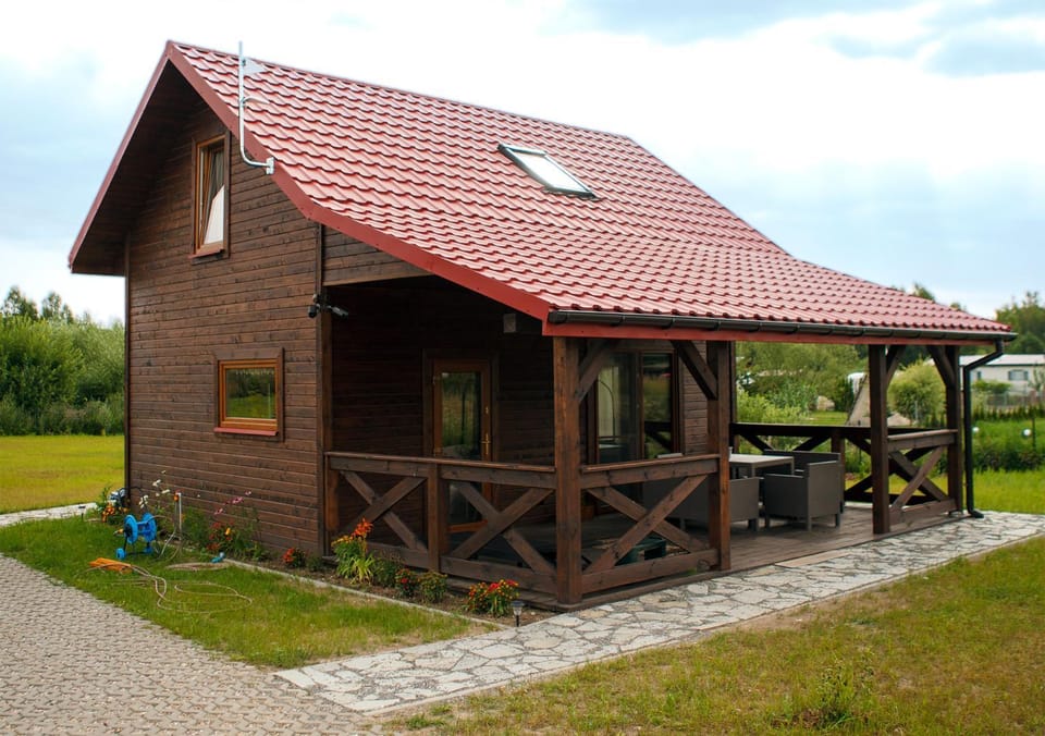 Property building, Spring, Garden