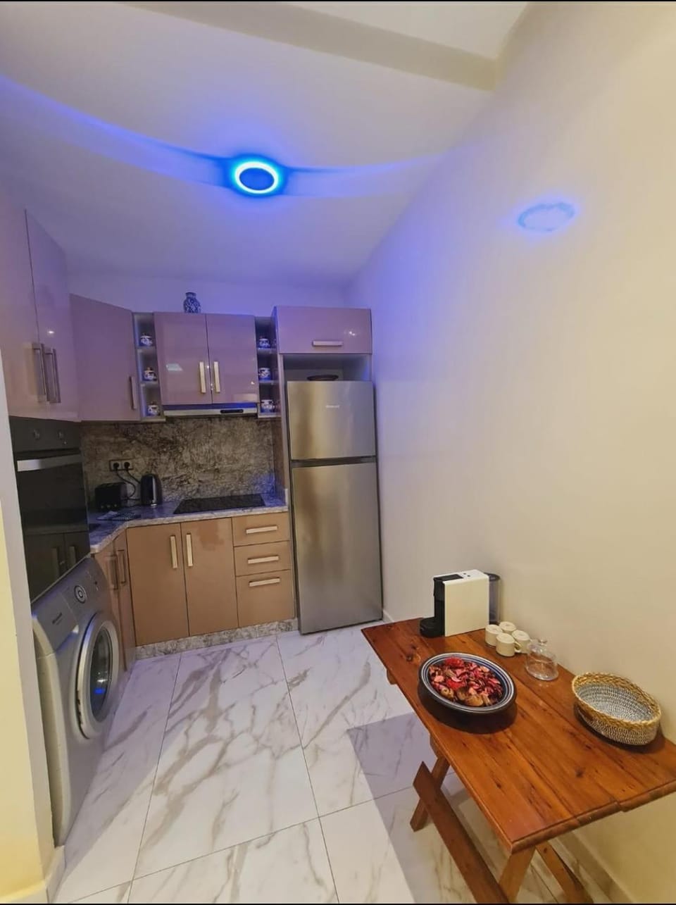 Coffee/tea facilities, Kitchen or kitchenette, pet friendly, stove, toaster, washing machine