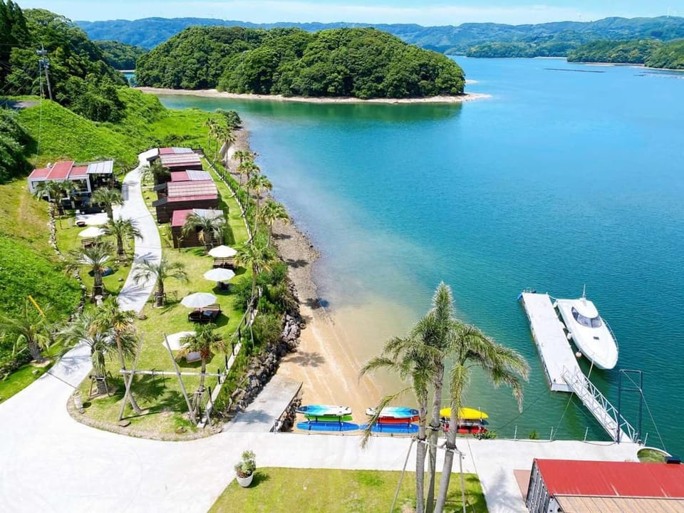 Glamping village Seagrand Luxury tent in Japan