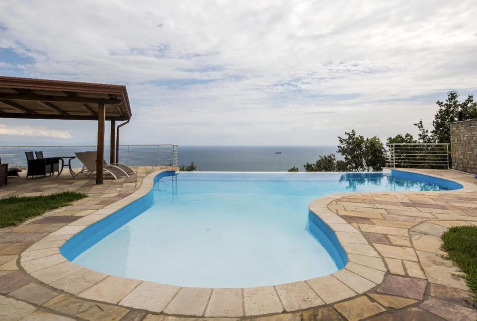 Natural landscape, Pool view, Sea view, Swimming pool