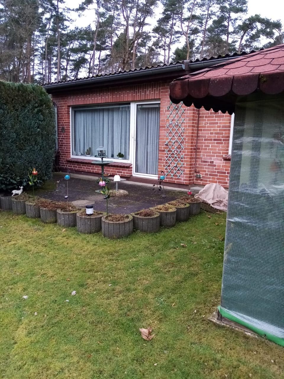 Property building, Garden