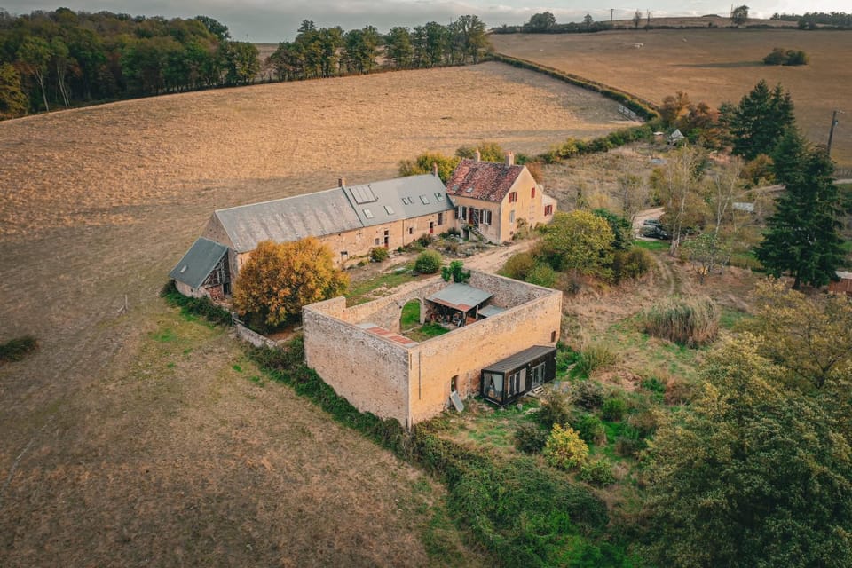 Property building, Natural landscape, Autumn