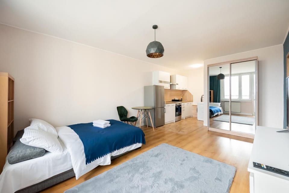 TV and multimedia, Kitchen or kitchenette, Living room, Photo of the whole room, Seating area