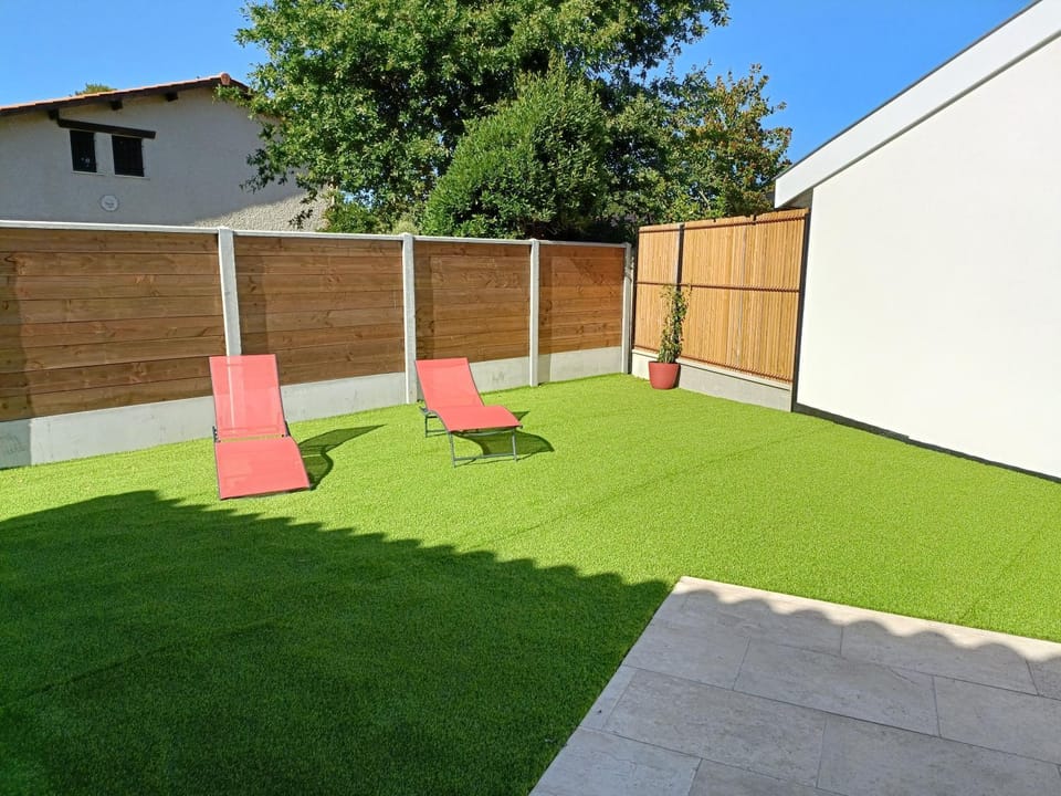 Children play ground, Garden, sunbed