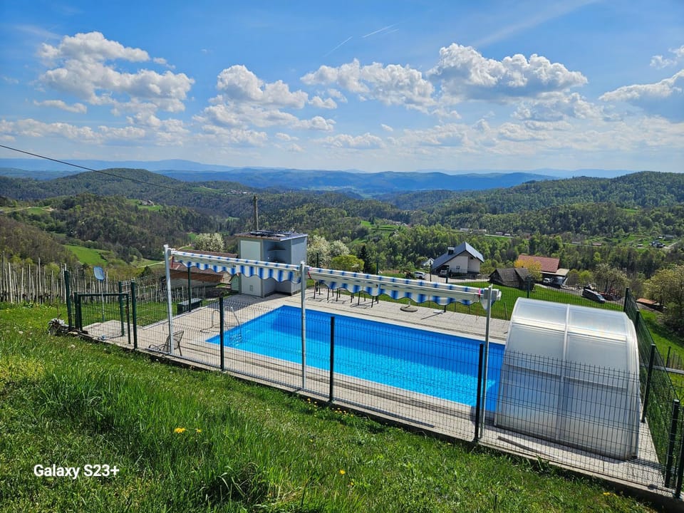 Natural landscape, Pool view, Swimming pool