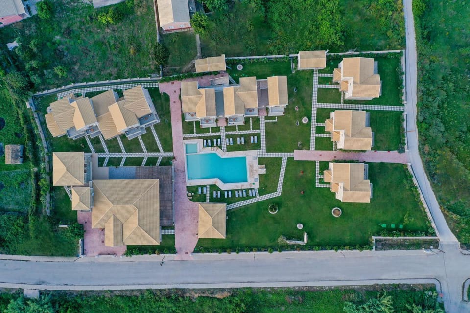 Bird's eye view, Garden